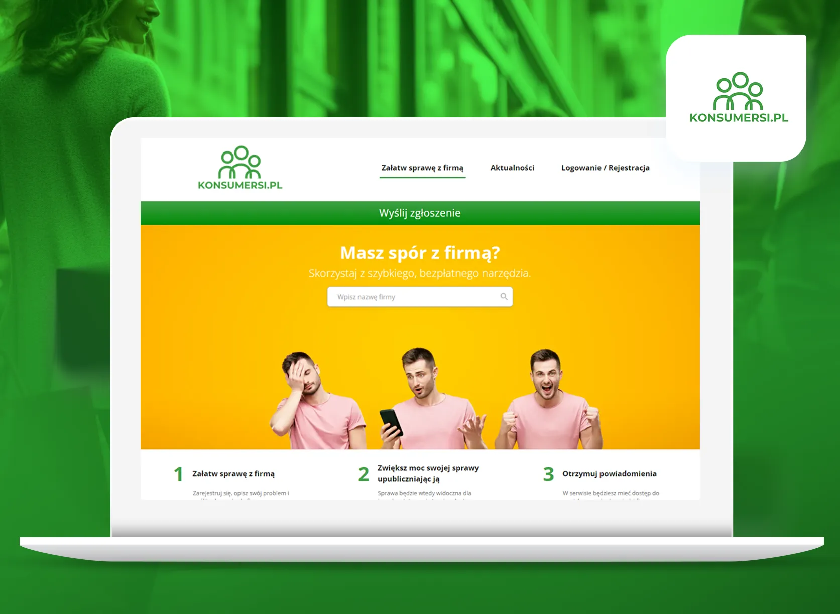 Fundacja Konsumentów (Konsumersi.pl) — Reklamacje załatwiane szybciej, bez maili i Excela — platforma łącząca konsumentów i firmy